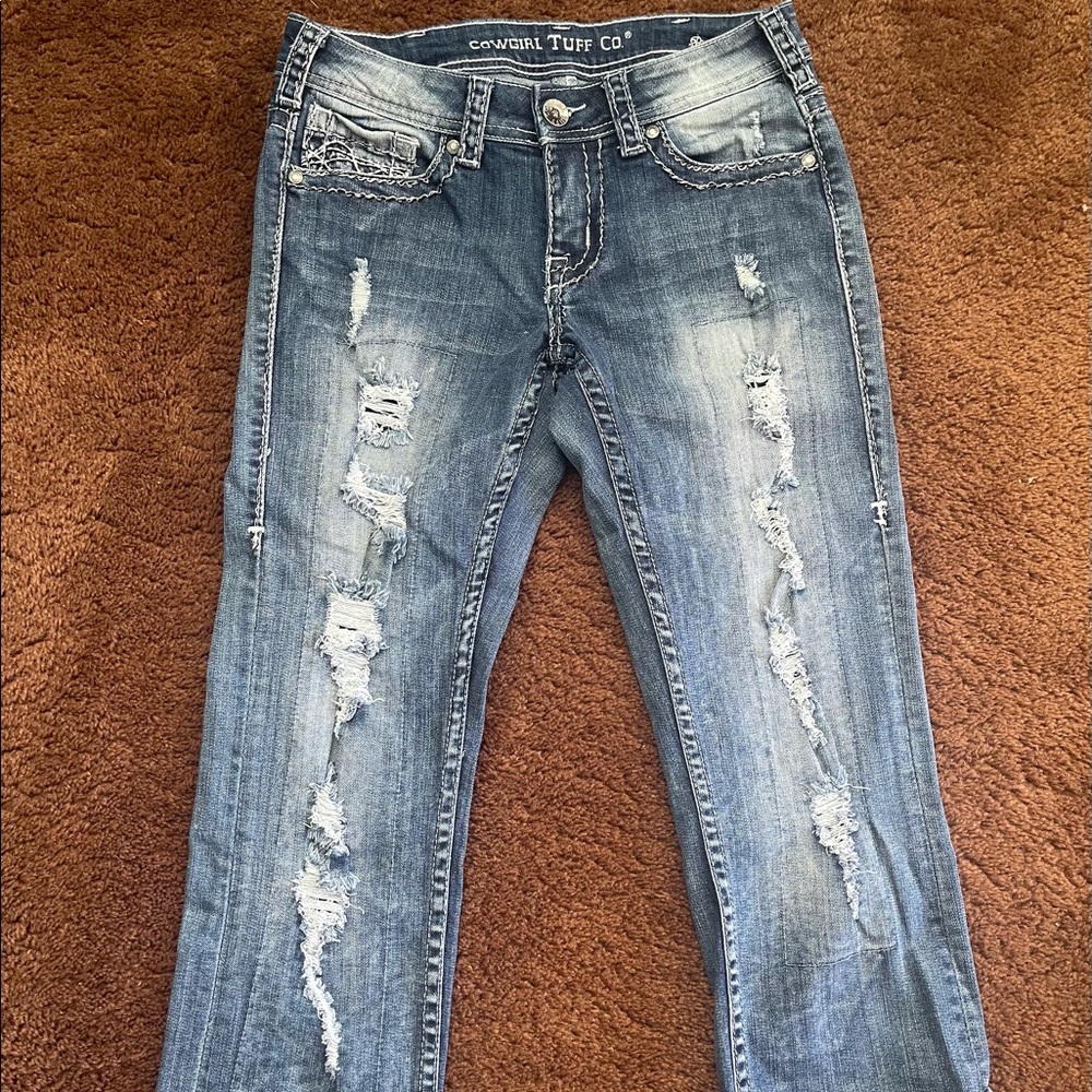 Cowgirl Tuff Capris